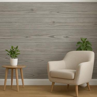 Imagem de Papel De Parede Vinilico Madeira Mescla Rolo 0,53x10m Vinil PVC - Plas