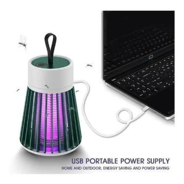 Imagem de Mosquiteiro Elétrico USB LED Repelente Armadilha Mata Mosquito Moscas 