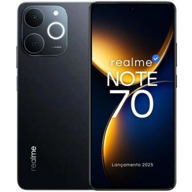 Imagem de Smartphone Celular Realme Note 70, 256GB, 8GB RAM, Android 14, Câmera 