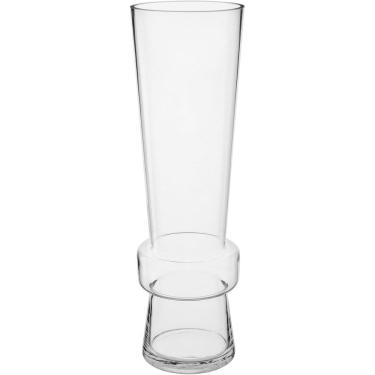 Imagem de VASO DECORATIVO ENFEITE PLANTA VIDRO 49x15x15cm TRANSPARENTE