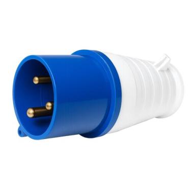 Imagem de Plug industrial 2p+t 32a-6h 220v azul stark