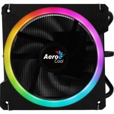 Imagem de Cooler para Processador Cylon 3H Refrigeração a Ar PWM com Tecnologia Heat Core Touch ARGB Preto Aerocool