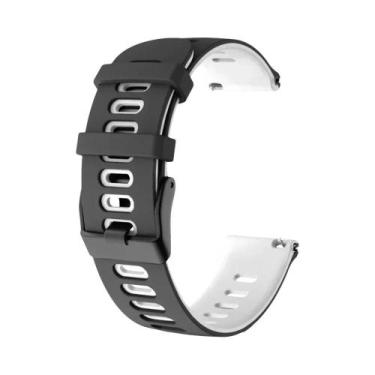 Imagem de Pulseira De Silicone 20/22mm Para Amazfit Bip 6 GTR Huawei Watch GT 5 