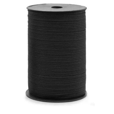 Imagem de Fio Náutico Círculo Cor 8990 Preto 5mm 500g com 208 Metros - no-brand