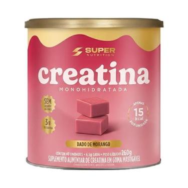 Imagem de Creatina Monohidratada - 40 Dados 6,5g Caramelo de Morango - Desinchá
