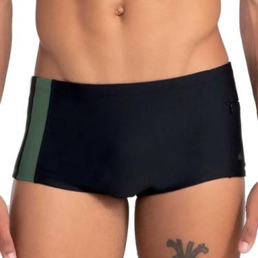 Imagem de Sunga Mash com Recorte e Bolso Lateral - 303.60, Pt00, Preto, P