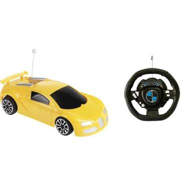 Imagem de Carrinho de controle remoto amarelo dropt - ISSAM