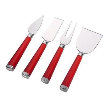 Imagem de Conjunto de Talheres para Queijo 4 Peças Carmin Hauskraft