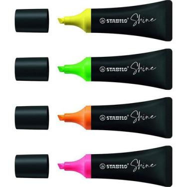 Imagem de STABILO SHINE - Marca Texto Neon com Design Elegante, Verde
