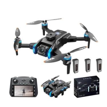 Imagem de Drone XT808 com Tela  Câmera GPS, Motor Brushless, Desvio de Obstáculo