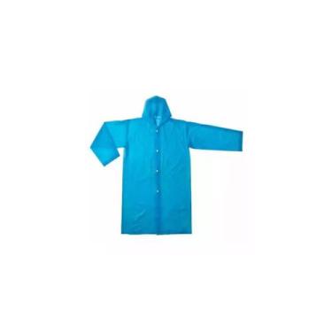 Imagem de Capa de chuva adulto tam unico - Generico, Azul