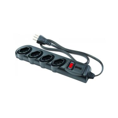 Imagem de Filtro de Linha Bivolt 62328 com 4 Tomadas Cabo 1,3m Proteção Contra Surtos e Sobrecarg...