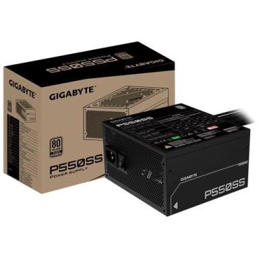 Imagem de Fonte de Alimentação ATX 3.1 GP-P550SS 550W 80 Plus Silver Preto Gigab