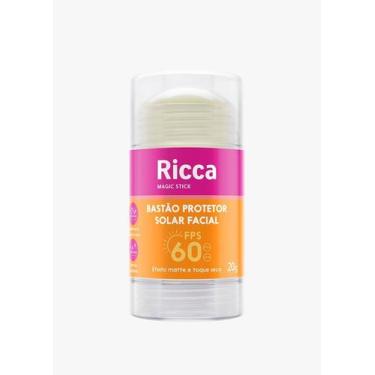 Imagem de Protetor Solar Bastão FPS60 Magic Stick Ricca 20g