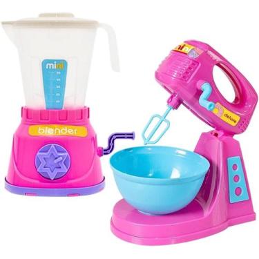 Imagem de Kit c/ 2 Brinquedo Batedeira Bs Toys