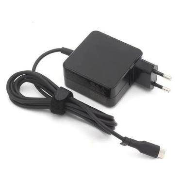 Imagem de Carregador para Notebook Usb Tipo C Compatível com Lenovo Dell Hp Asus