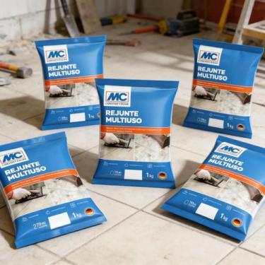 Imagem de KIT 5x Rejunte Multiuso, Uso Interno, Externo e Piscinas MC BAUCHEMIE 
