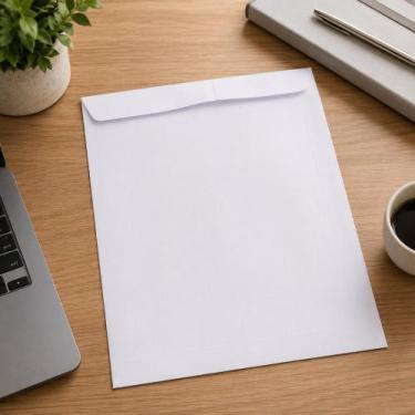 Imagem de Caixa Com 250 Envelopes 176X250 - Branco - REIART