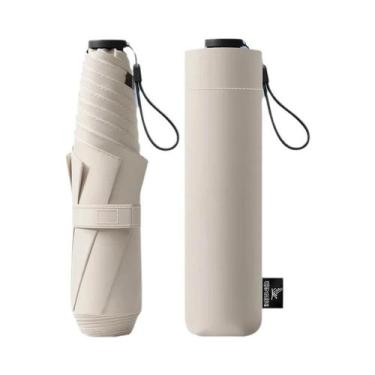 Imagem de Guarda-chuva Manual Portátil Estilo Japonês 145g Proteção Solar UV Res