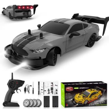 Imagem de Carro Drift RC Ruxrcni Escala 1:20 4WD 2.4GHz Luzes LED