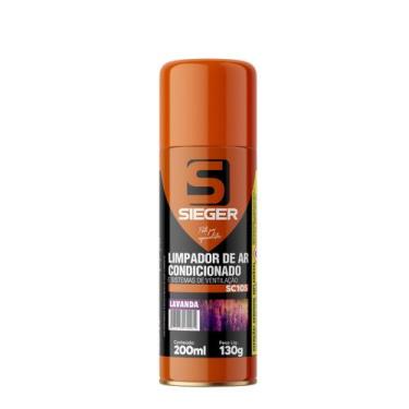 Imagem de Limpa Ar Condicionado Sieger Lavanda SC105 200ml Carro Aroma