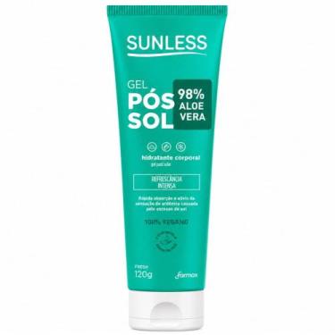 Imagem de Gel Pós Sol Sunless 98% Aloe Vera 120g