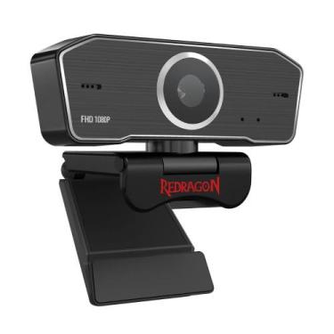 Imagem de Webcam Gamer e Streamer Redragon Hitman Full DH 1080p 30FPS Preto - GW