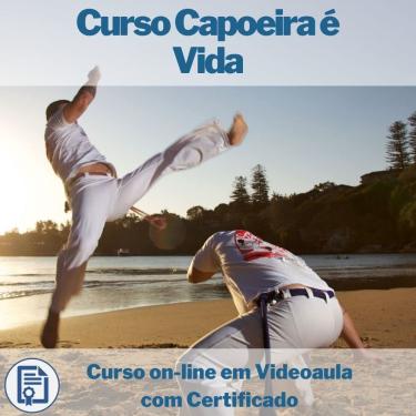 Imagem de Curso on-line em videoaula Capoeira é Vida com Certificado