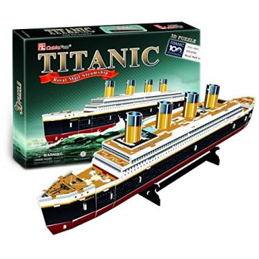 Imagem de Quebra-cabeça 3d Titanic 35 peças - Brinquedos Chocolate