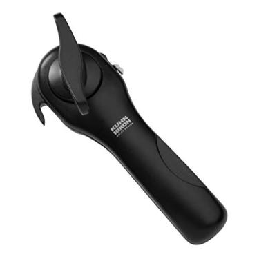 Imagem de Kuhn Rikon Abridor de latas fino e seguro com toque suave, sem bordas afiadas, LIDLIFTER® + 16,5 cm preto