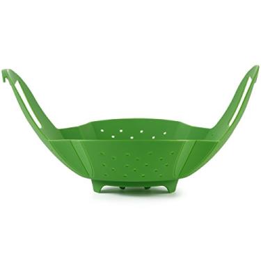 Imagem de Cesta de silicone para vegetais/alimentos – inserção para vasos, panelas, panelas de barro e mais... da Sunsella