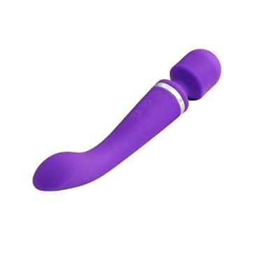 Imagem de Vibradores Varinha Mágica 20 Velocidades Brinquedos Sexuais Para Mulheres Estimulador Clitóris e Ponto G Produto intimo Zatla (Roxo)