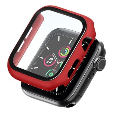 Imagem de Bumper c/ Película - Vermelho para Apple Watch 44mm