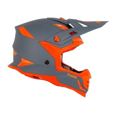 Imagem de Capacete Army Patriot Duo Cinza Fosco/Laranja Fluor