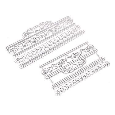 Imagem de KSCRAFT Estêncil de matrizes de corte de metal com fenda de bolso elegante para DIY scrapbooking/álbum de fotos Gravação decorativa DIY Cartões de papel