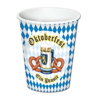 Imagem de Copos de bebidas Oktoberfest (pacote com 8)