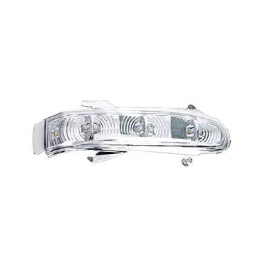 Imagem de JESYMBX Espelho da porta frontal direito LED Lâmpada de seta para Mercedes Benz W220 W215 CL S S300 1999-2003 Branco.