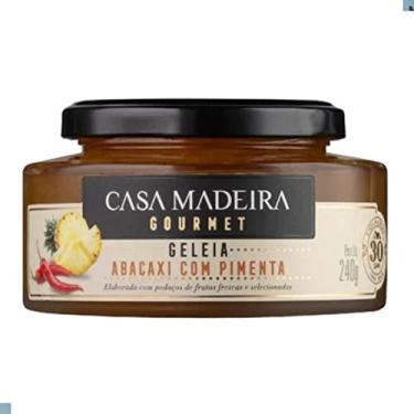 Imagem de Geléia Casa Madeira Abacaxi e Pimenta 240g