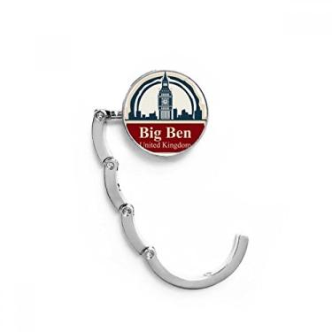 Imagem de Gancho de mesa com fecho decorativo de extensão dobrável United Kingdom Country City Big Ben London Reino Unido