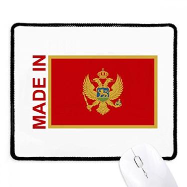 Imagem de Mousepad Made in Montenegro Country Love Tapete de borracha para jogos