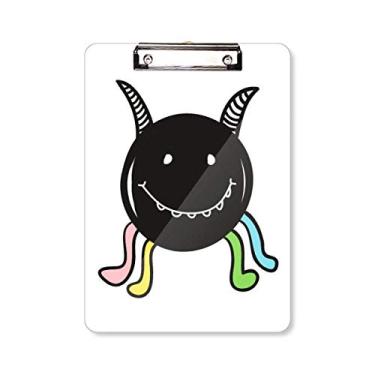 Imagem de Placa de apoio para prancheta de monstro sorriso universo e alienígena A4