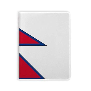 Imagem de Diário de capa macia com a bandeira nacional do Nepal da Ásia