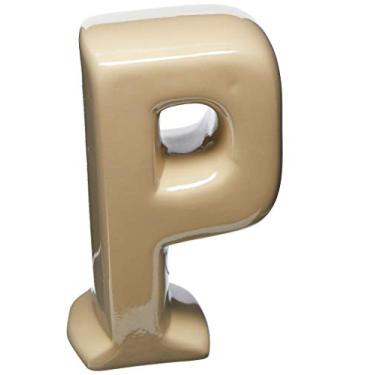 Imagem de Letra P Decorativa Ceramicas Pegorin Sands