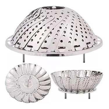 Imagem de Cesto De Cozimento A Vapor Inox Para Panela Legumes/Verduras