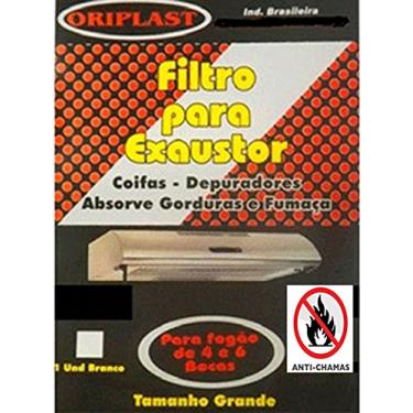 Imagem de Filtro para exaustor fogao 4 a 6 bocas 02 unidades branco