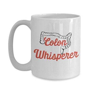 Imagem de Caneca Colon Whisperer – Caneca de café de cacau quente divertido – ideia de de Natal