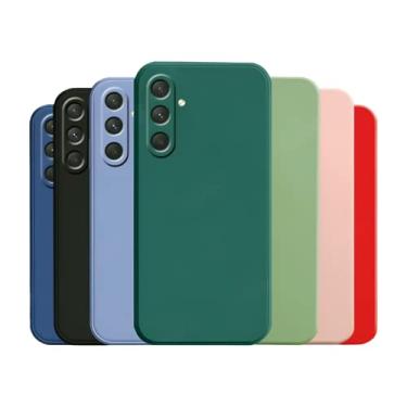 Imagem de Capa Capinha Tpu Silicone Fosca Samsung Galaxy M54 5g Tela de 6.7 Case Slim Flexível Interior Aveludado (Vermelho)
