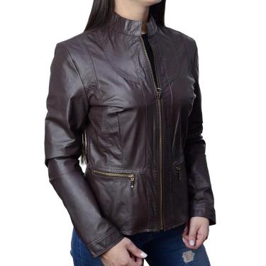 Imagem de Jaqueta Feminina Jack Couro Marrom - 01330-Masculino