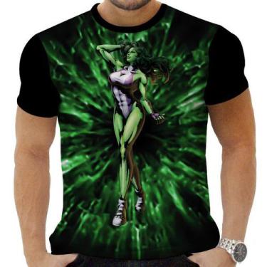 Imagem de Camiseta Camisa Personalizada Herois Hulk 5_X000d_ - Zahir Store