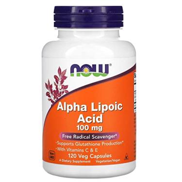Imagem de Now Foods Alpha Lipoic Acid 100 mg 120 Vcaps
